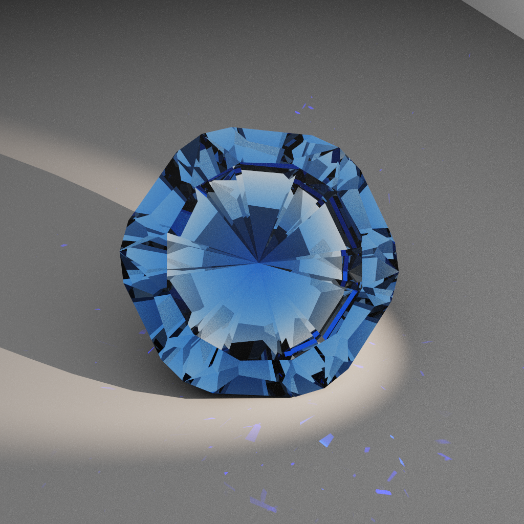 Ivory Enigma 913 — Truncated Hexagon Moissanite faceting diagram