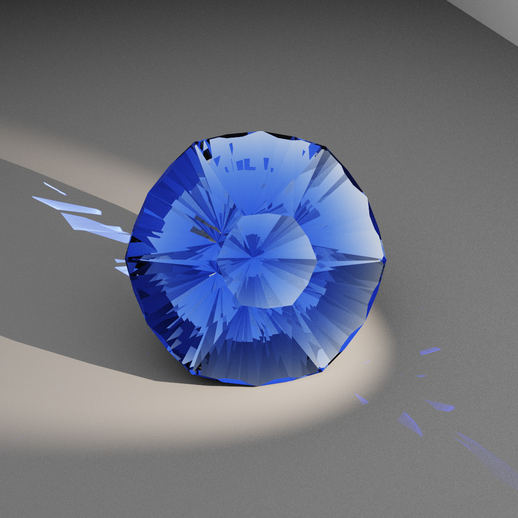 Sable Bolt 336 — Cushion Hexagon Sapphire & Ruby faceting diagram