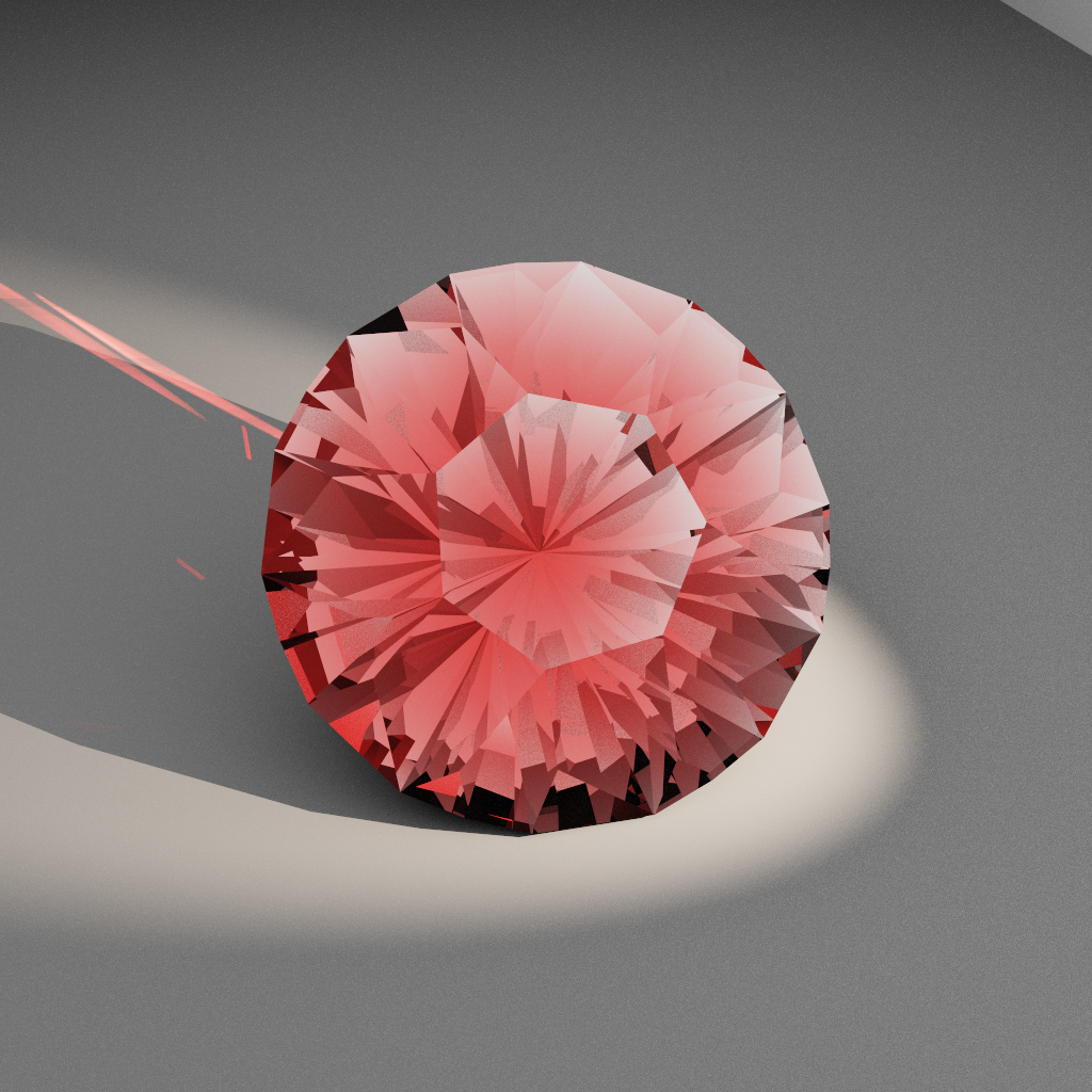Luminous Falls 540 — Truncated Heptagon Sapphire & Ruby faceting diagram