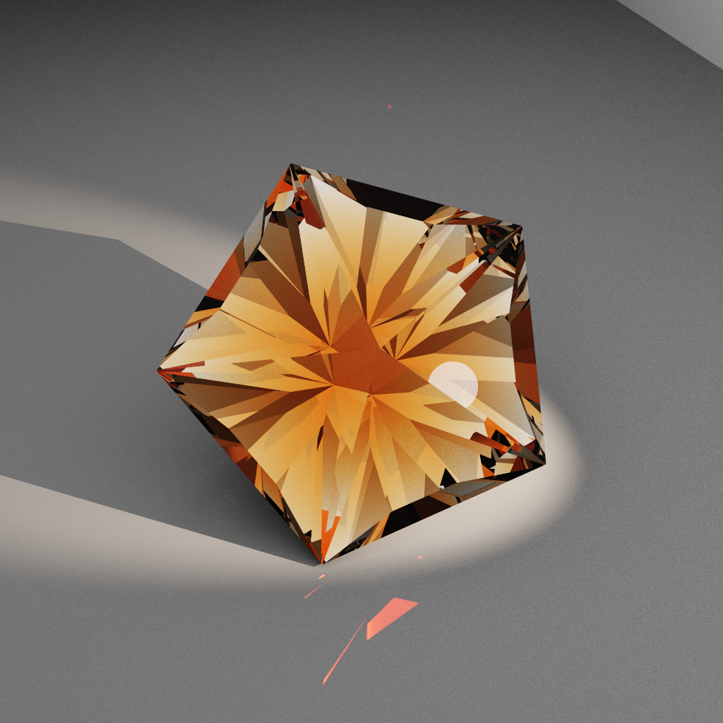 Garnet Pulse 179 — Pentagon Spinel & Garnet faceting diagram