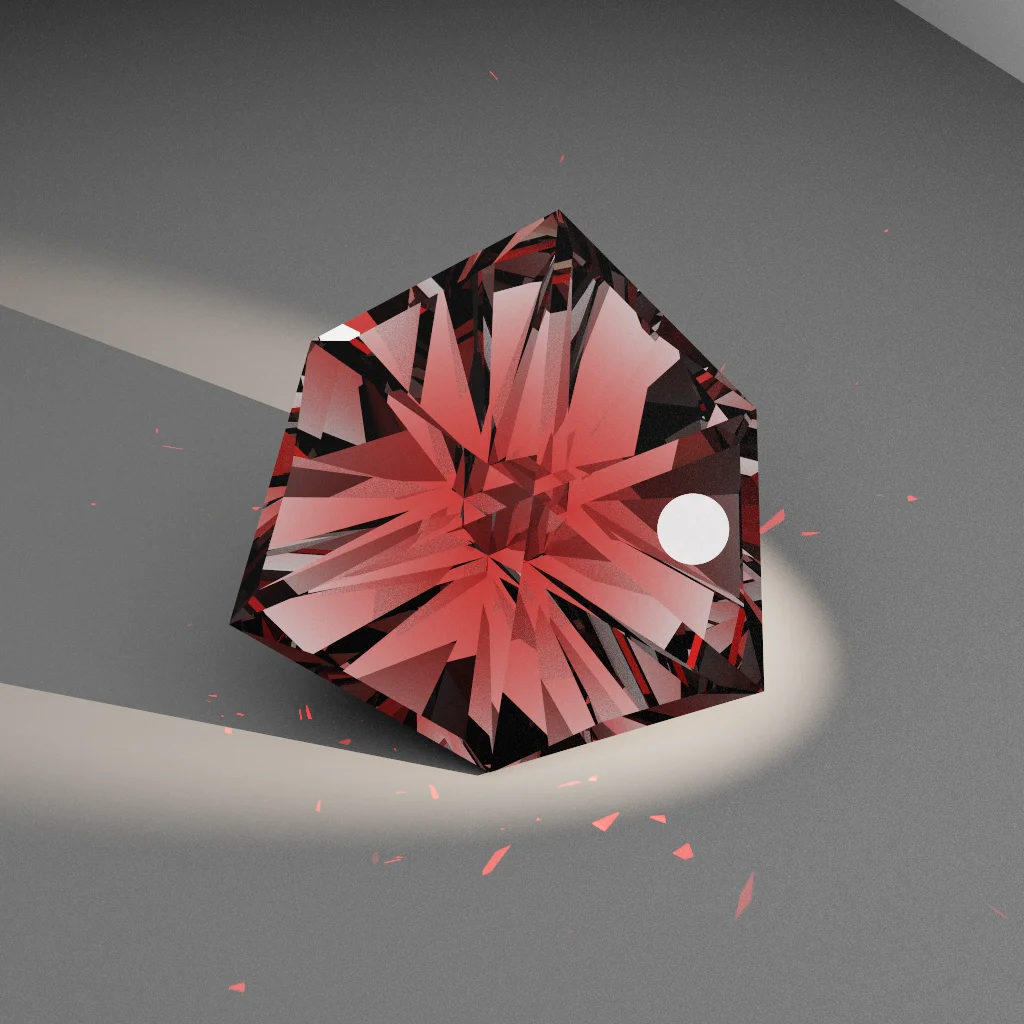 Amethyst Insignia 179 — Shield Diamond faceting diagram