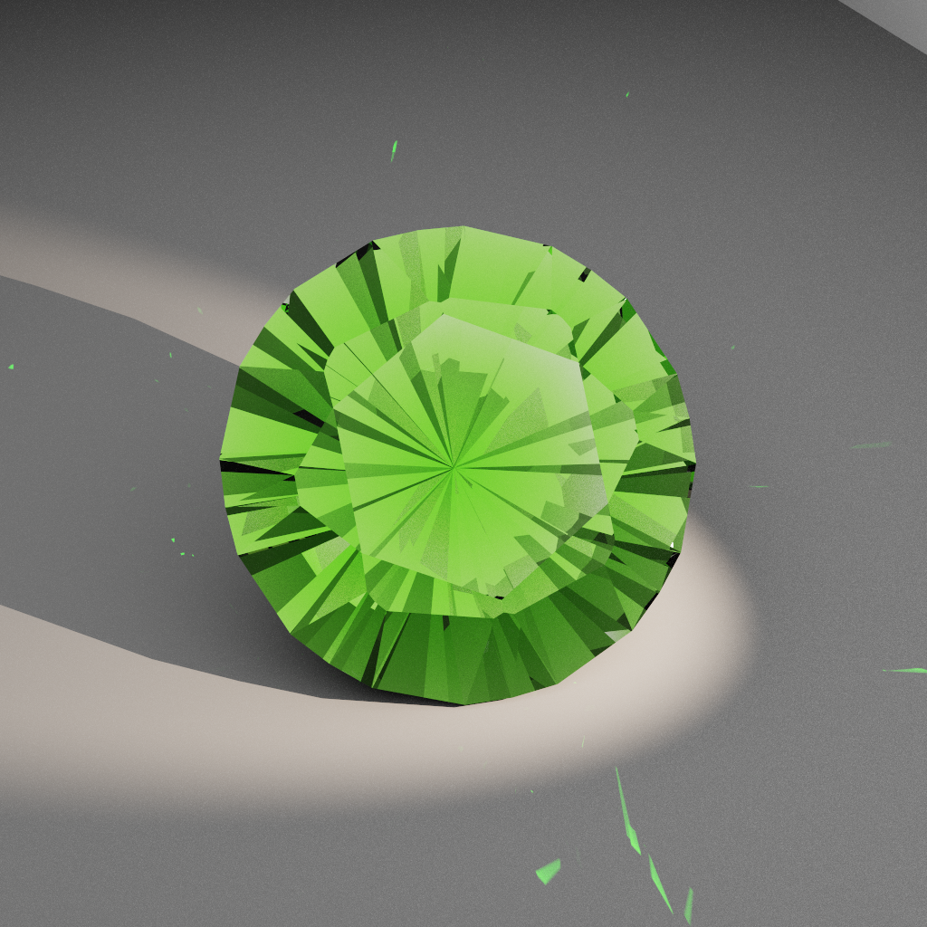 Enchanted Dawn 422 — Truncated Cushion Octagon Cubic Zirconia (CZ) faceting diagram
