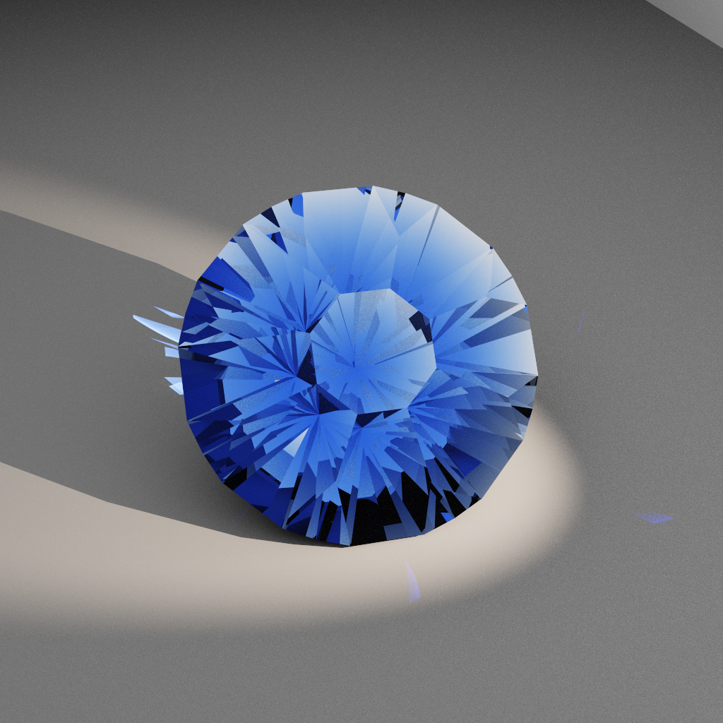 Sable Grace 228 — Truncated Cushion Octagon Sapphire & Ruby faceting diagram