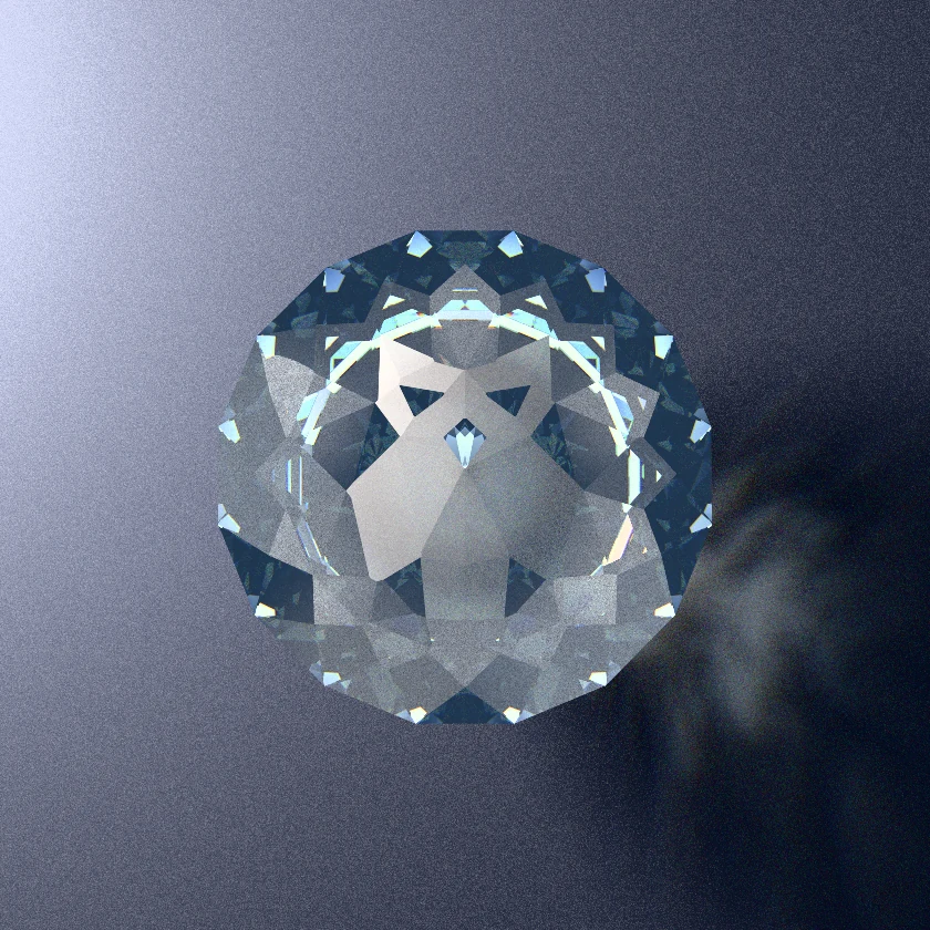 Origami Horned Owl in Burmese Spinel